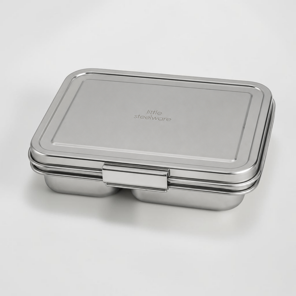 3 Compartment Stainless Steel Bento Lunch Box