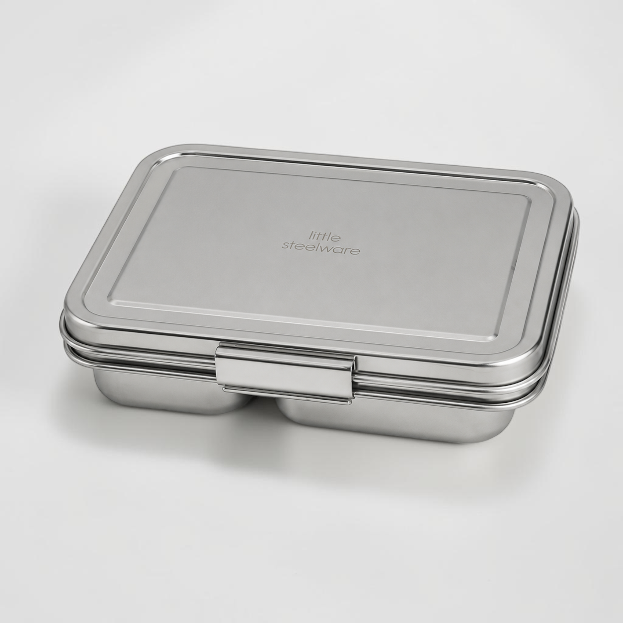 3 Compartment Stainless Steel Bento Lunch Box