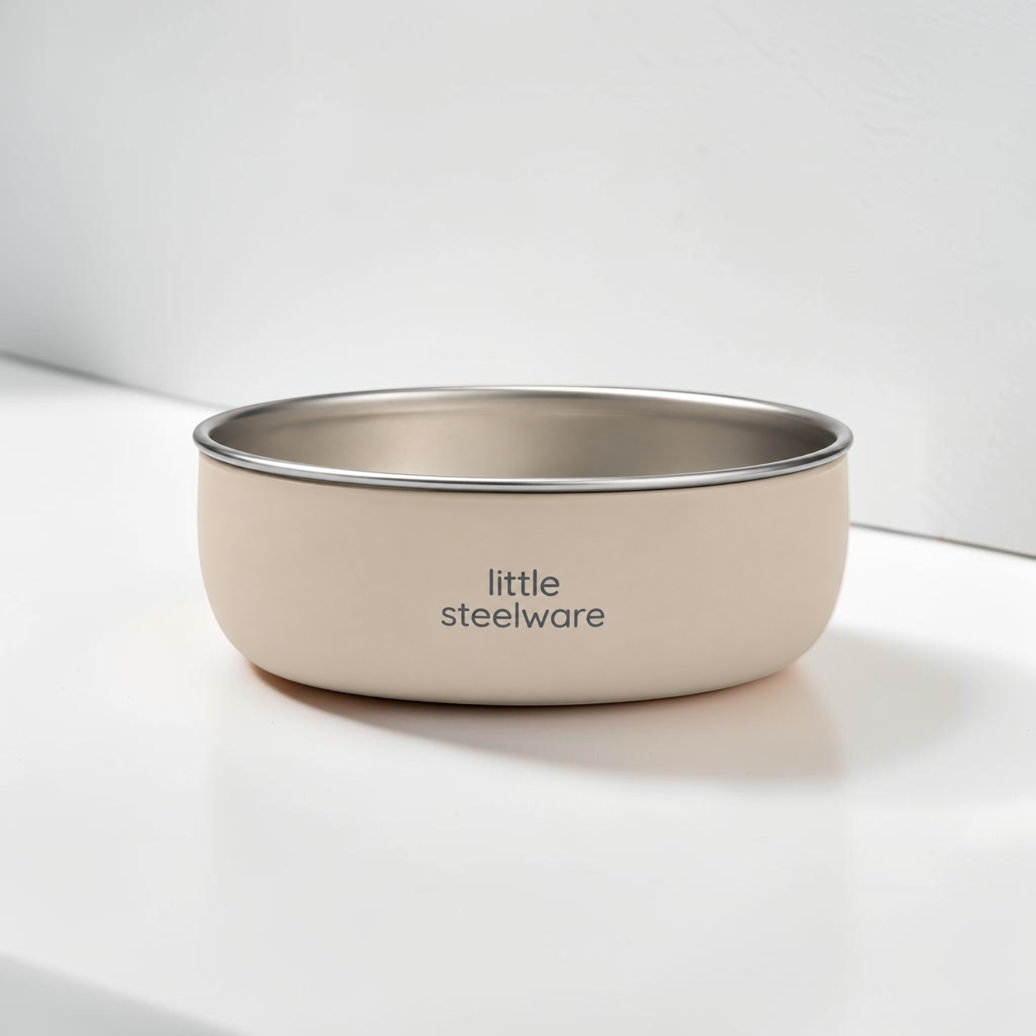 Toddler Bowl - Stainless Steel & Silicone
