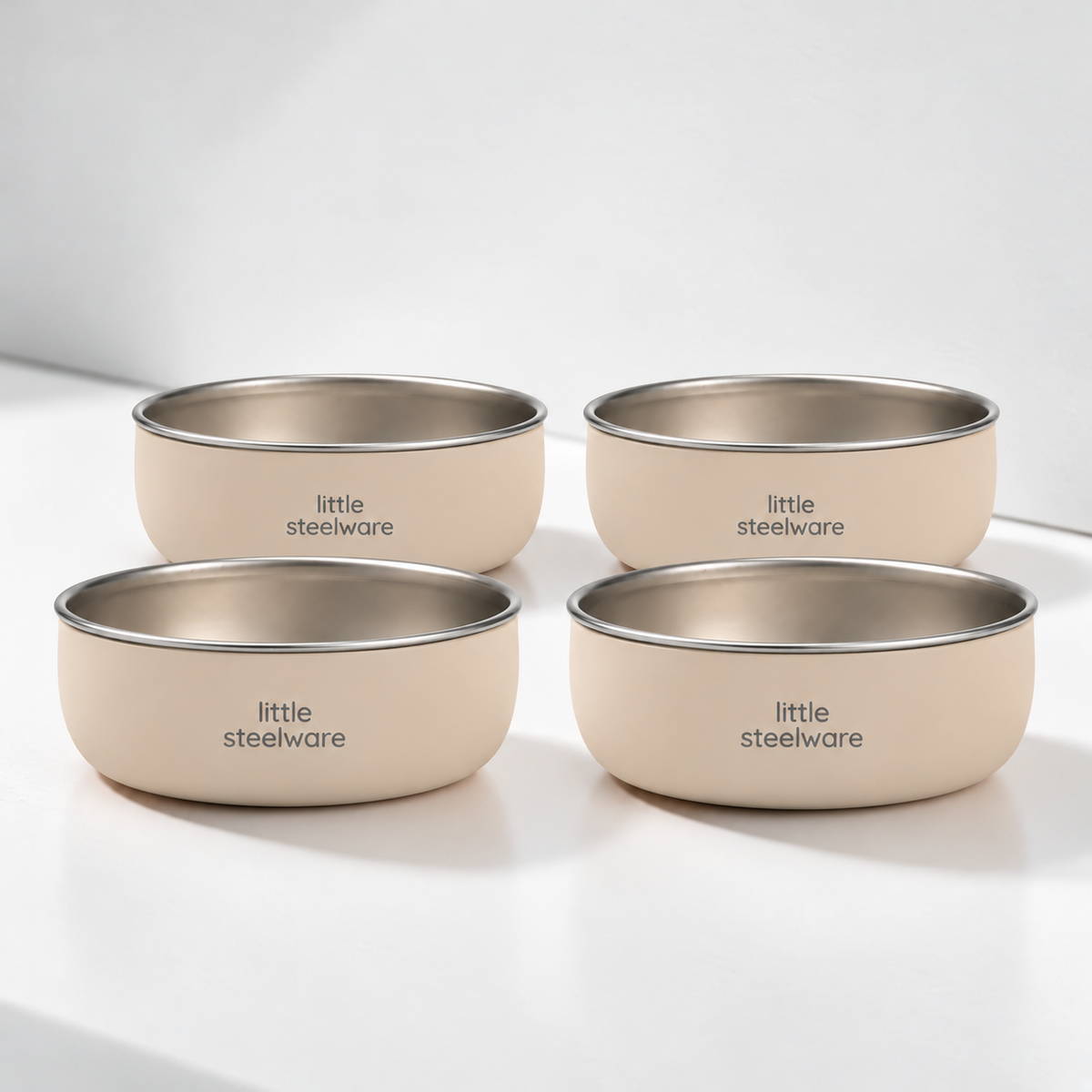 Stainless Steel & Silicone Toddler Bowl