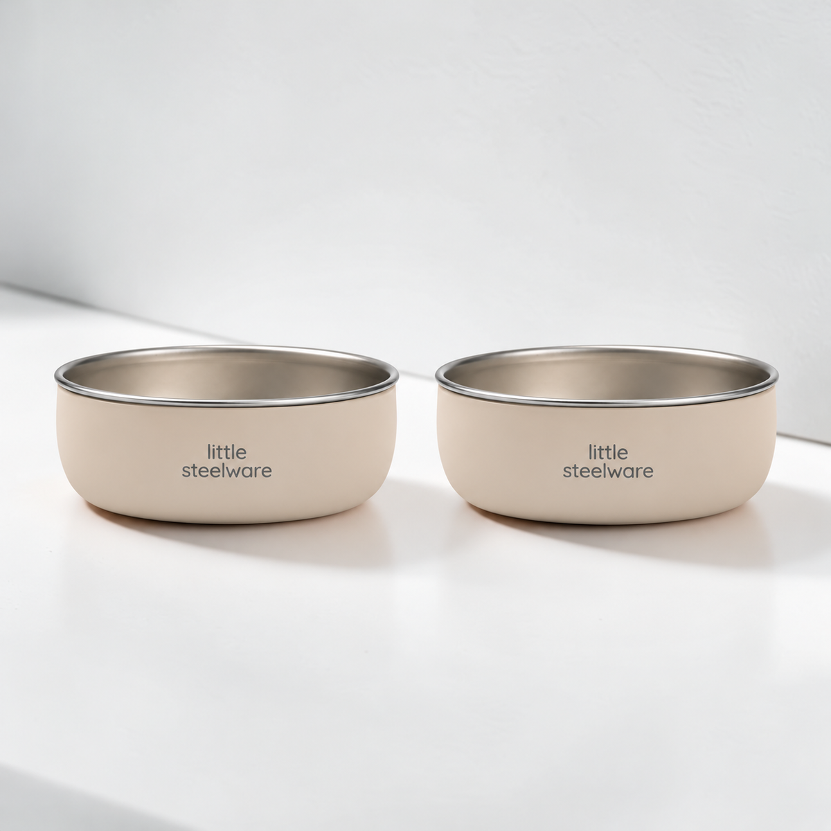 Stainless Steel & Silicone Toddler Bowl