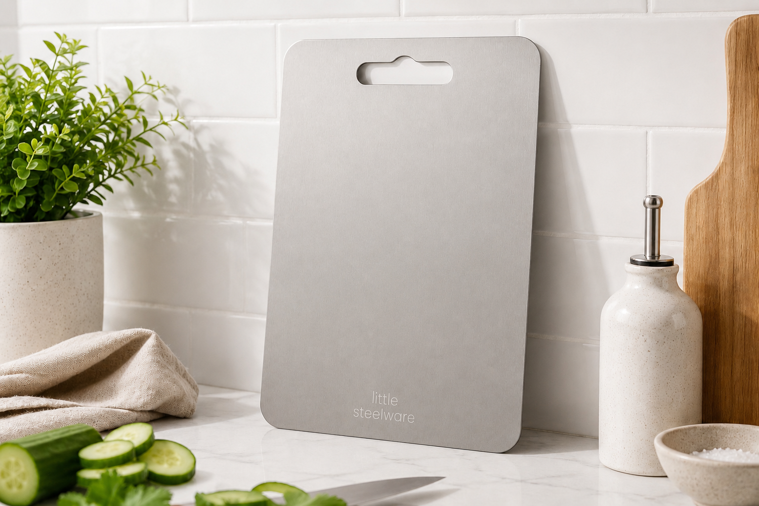 Stainless Steel Chopping Board