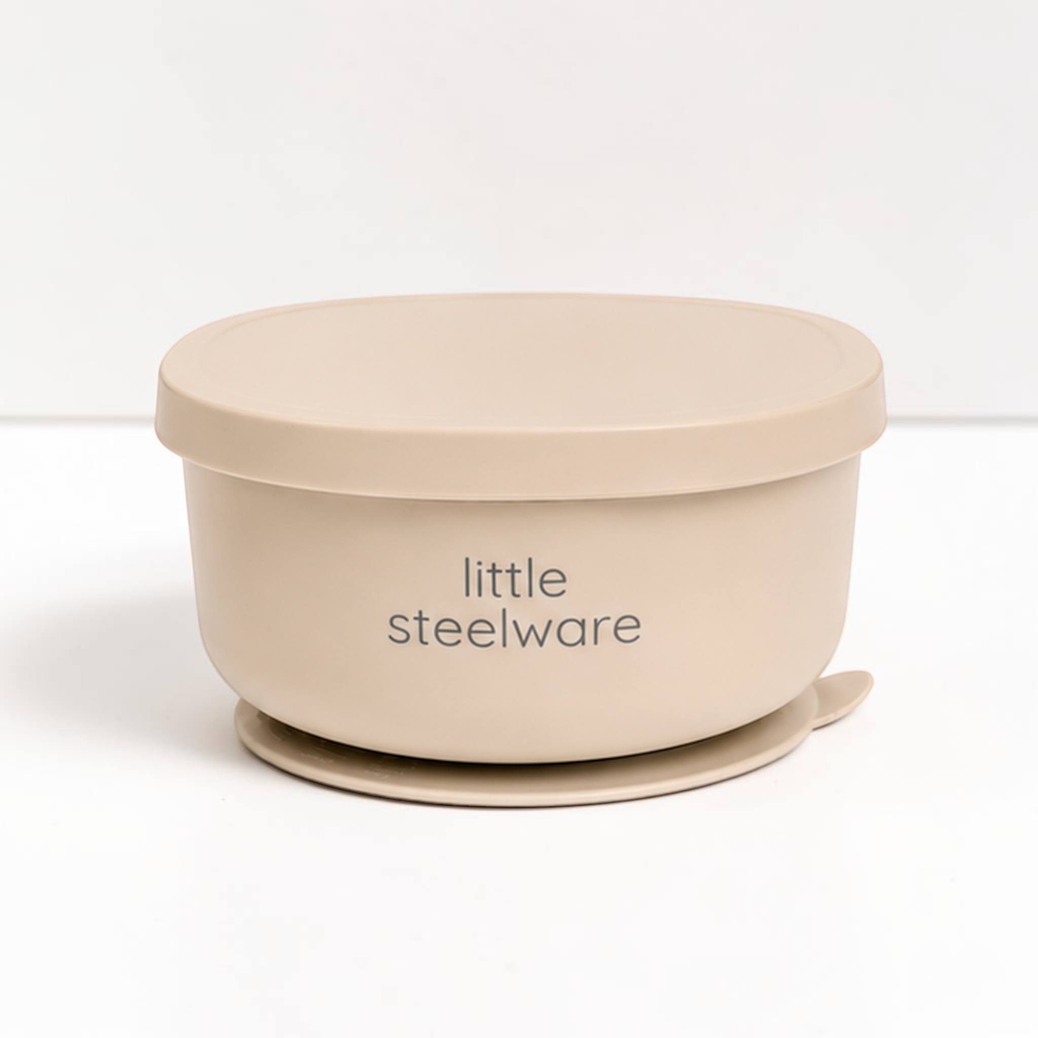 Stainless Steel Toddler Suction Bowl with Lid