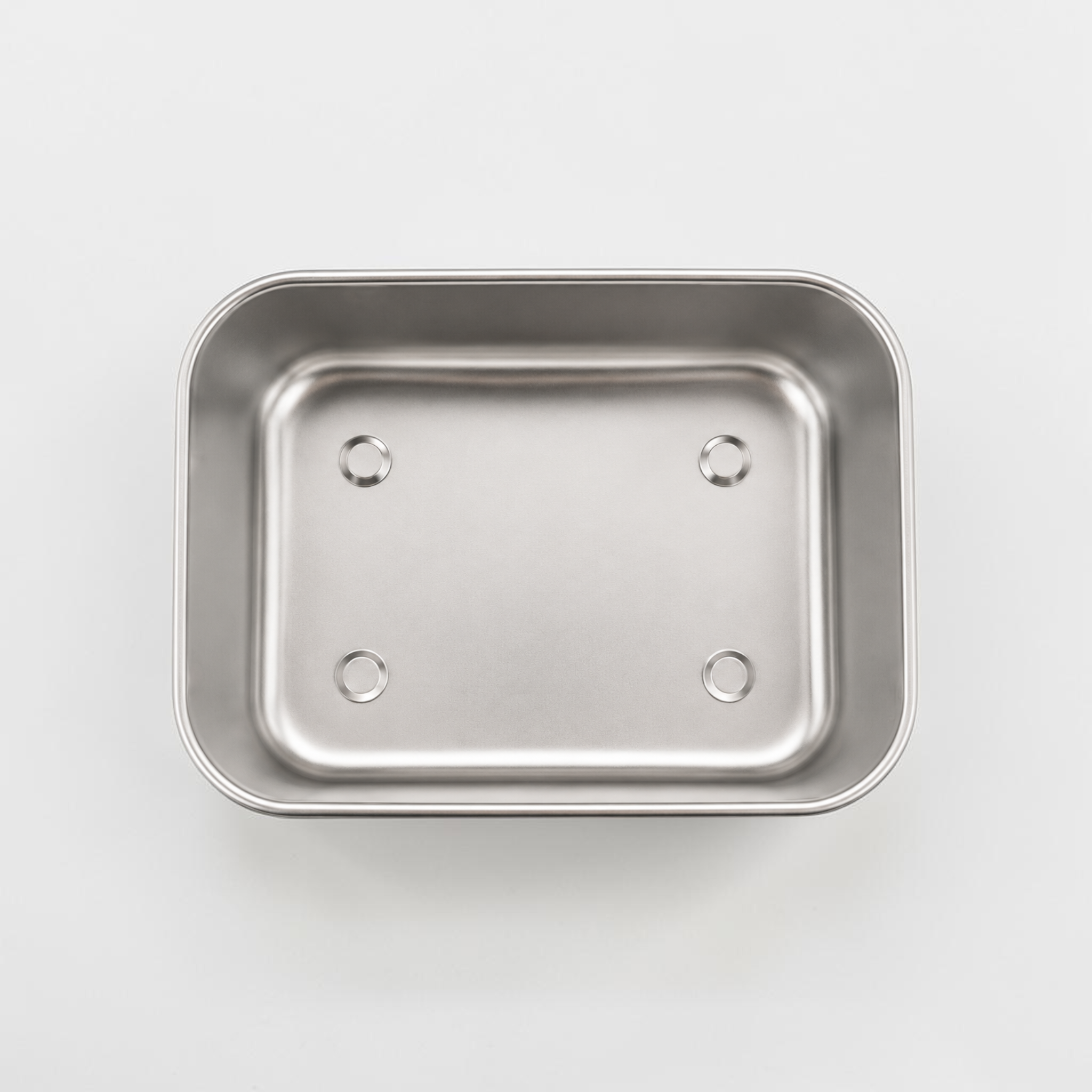 Microwavable Stainless Steel Container – Glass Lid 1L