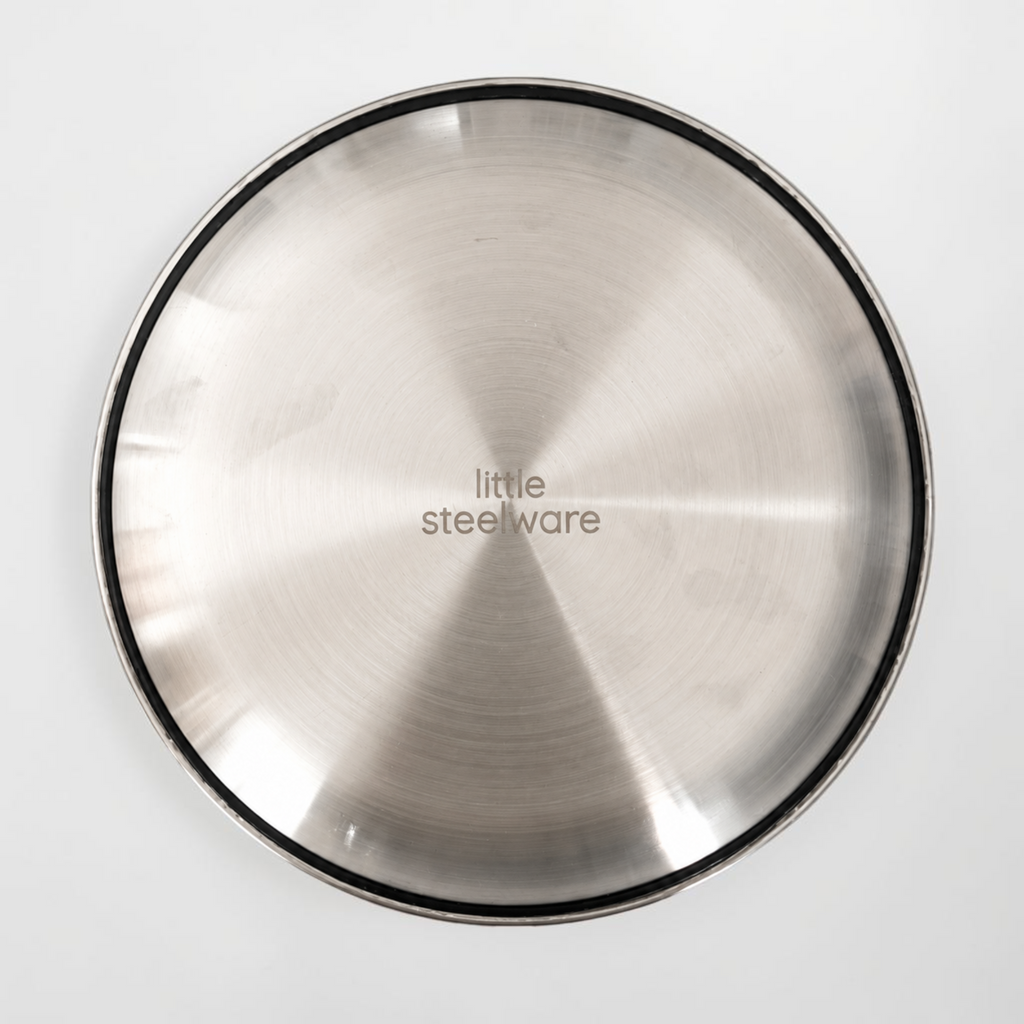 Stainless Steel Toddler Plate