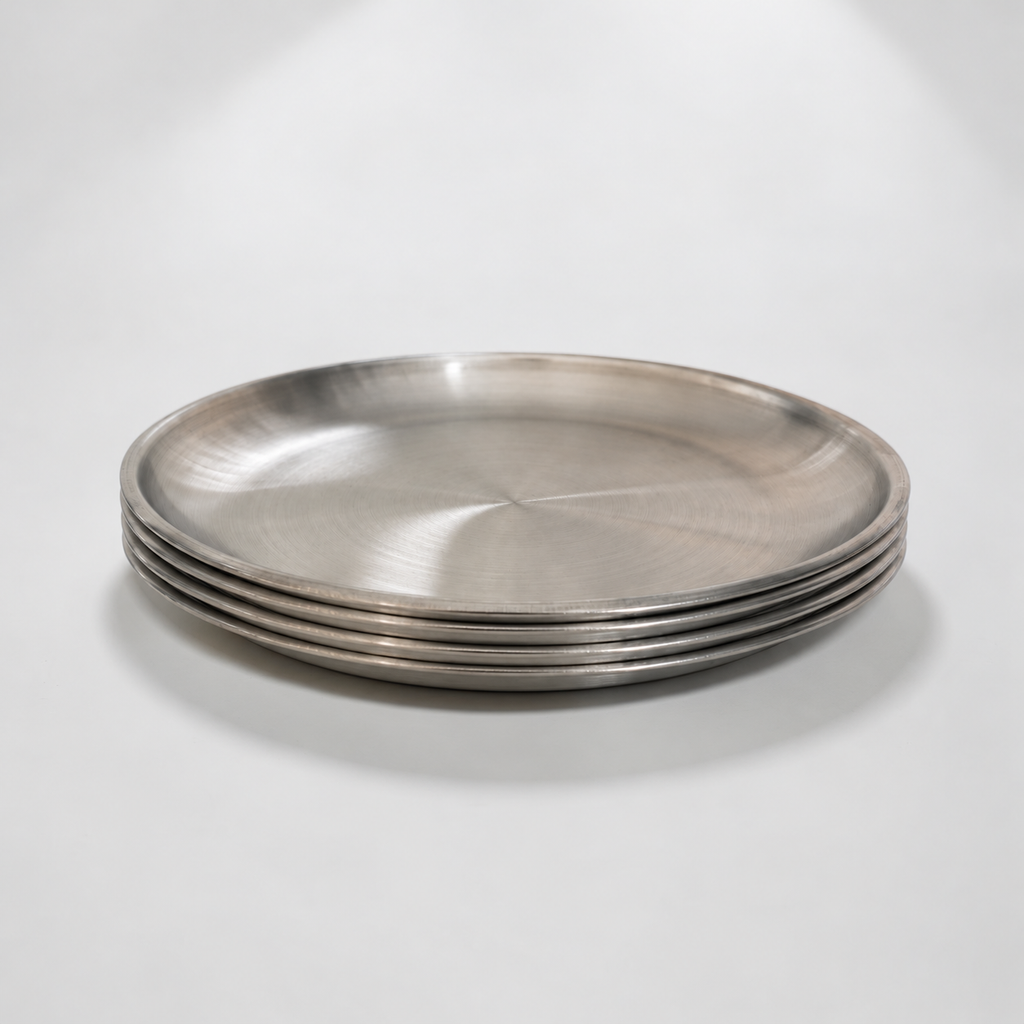 Stainless Steel Toddler Plate