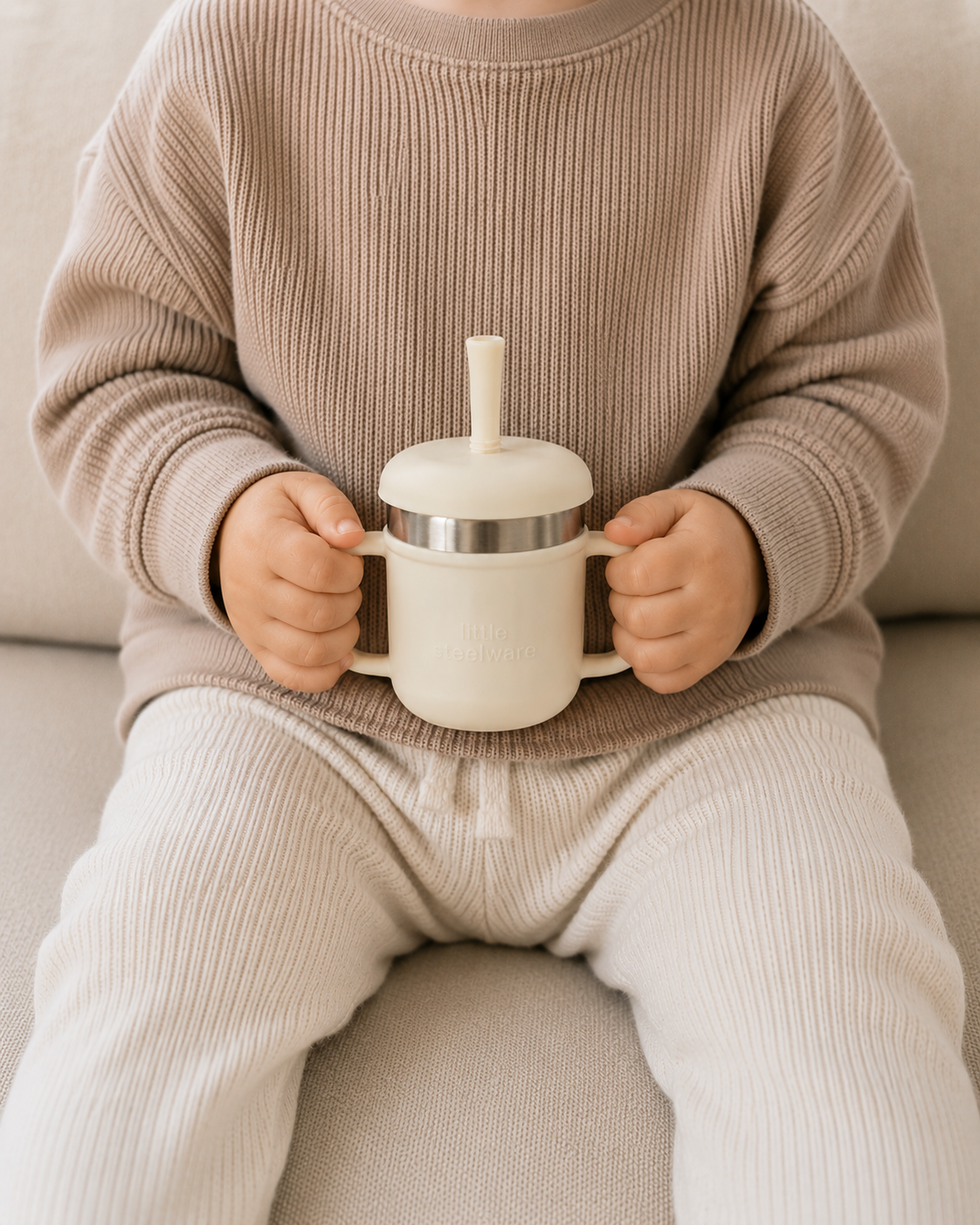 Stainless Steel Toddler Straw Tumbler