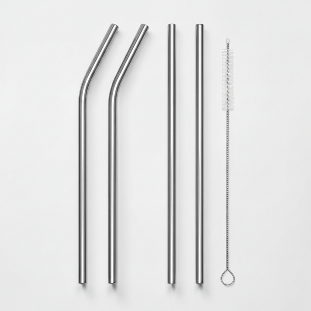 Stainless Steel Straw Set