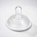 2 x Pack BPA-Free Silicone Teat with Anti-Colic Vent