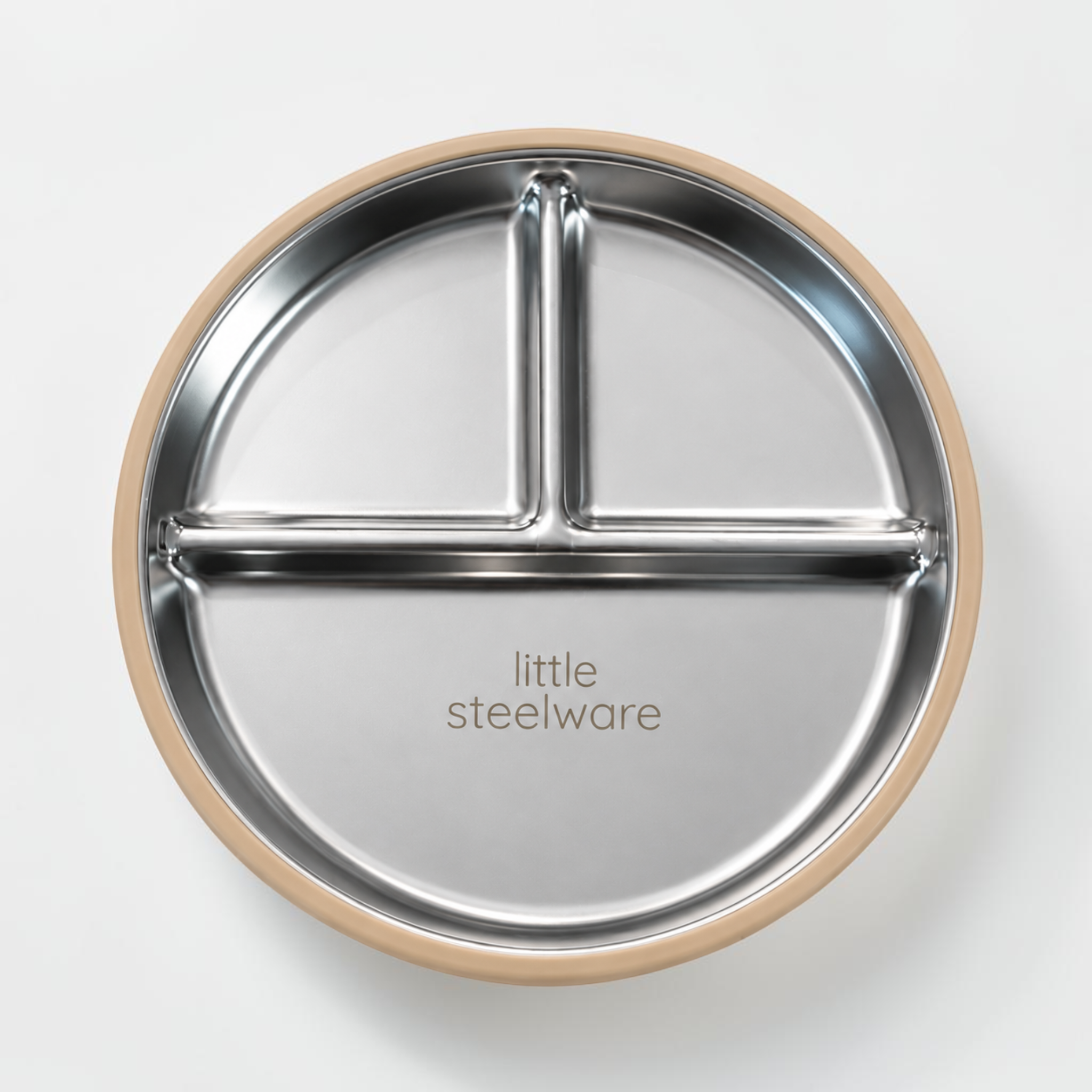 Stainless Steel Baby Divided Suction Plate