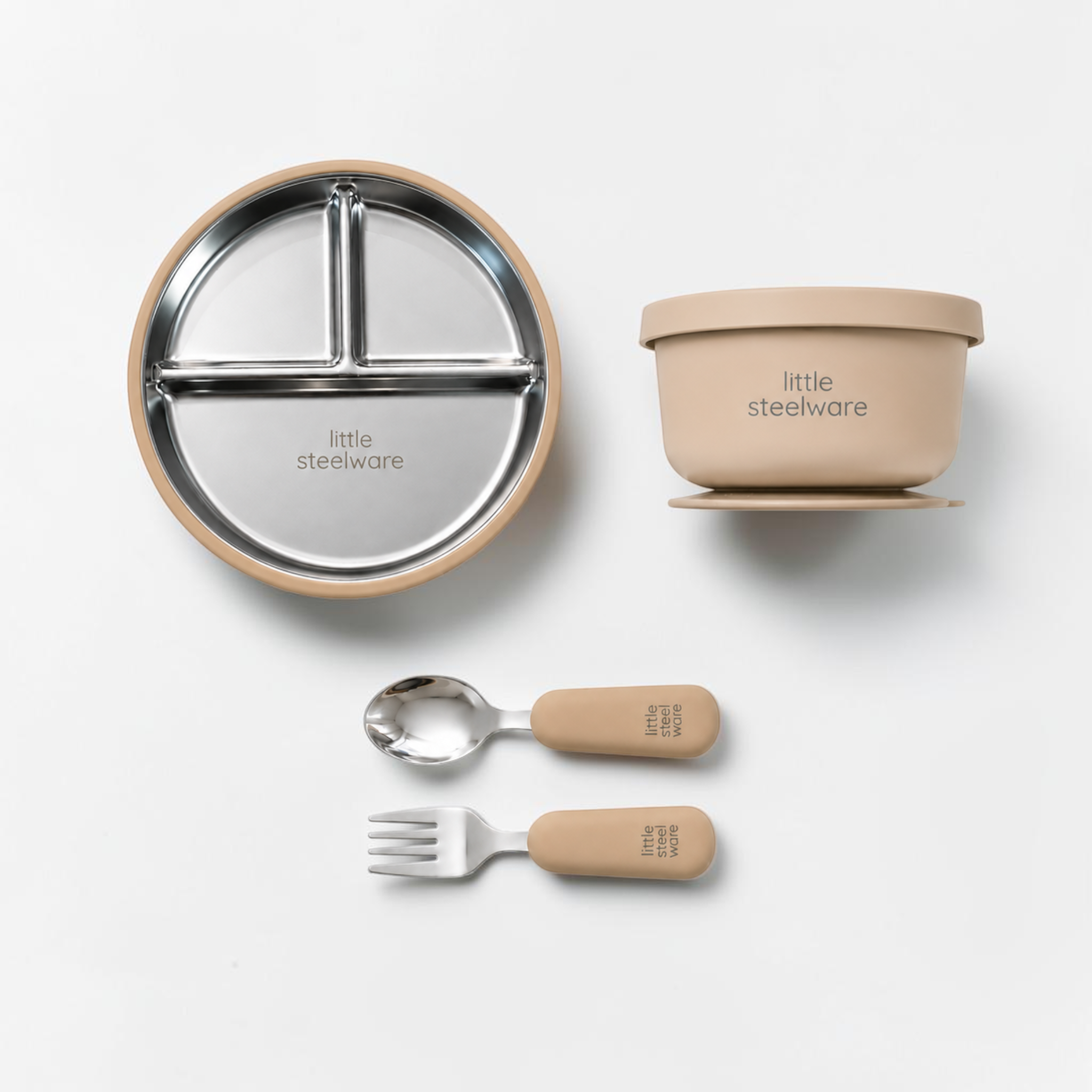 Early Toddler Stainless Steel Feeding Starter Set