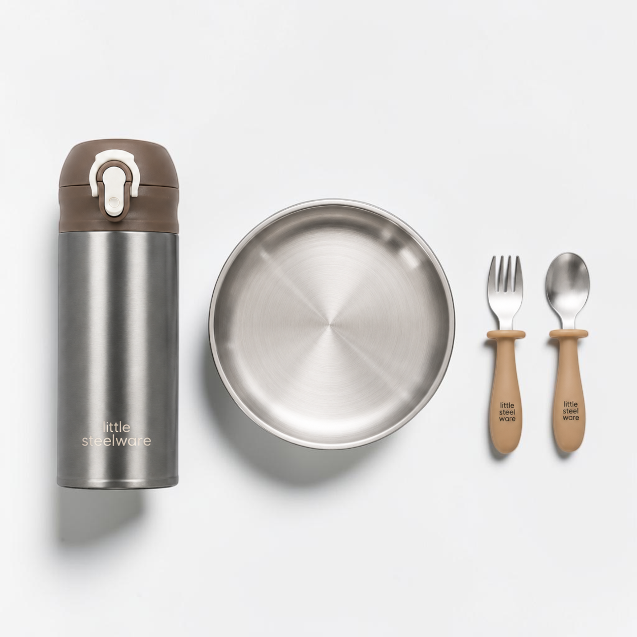 Growing Toddler Stainless Steel Feeding Starter Set