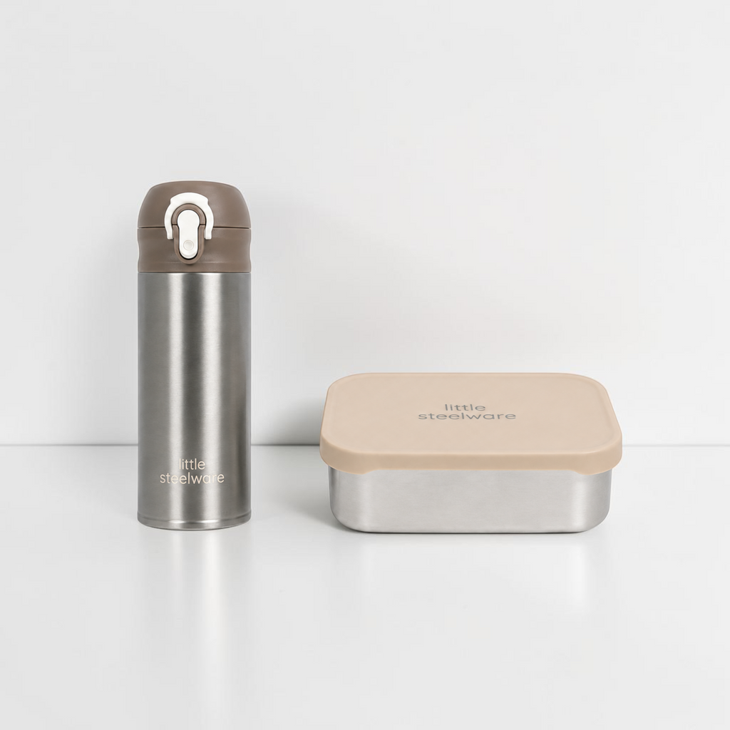 Little Stainless Steel Lunch Set