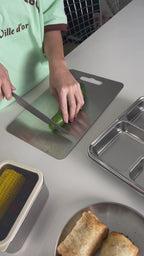 5 Compartment Stainless Steel Bento Lunch Box