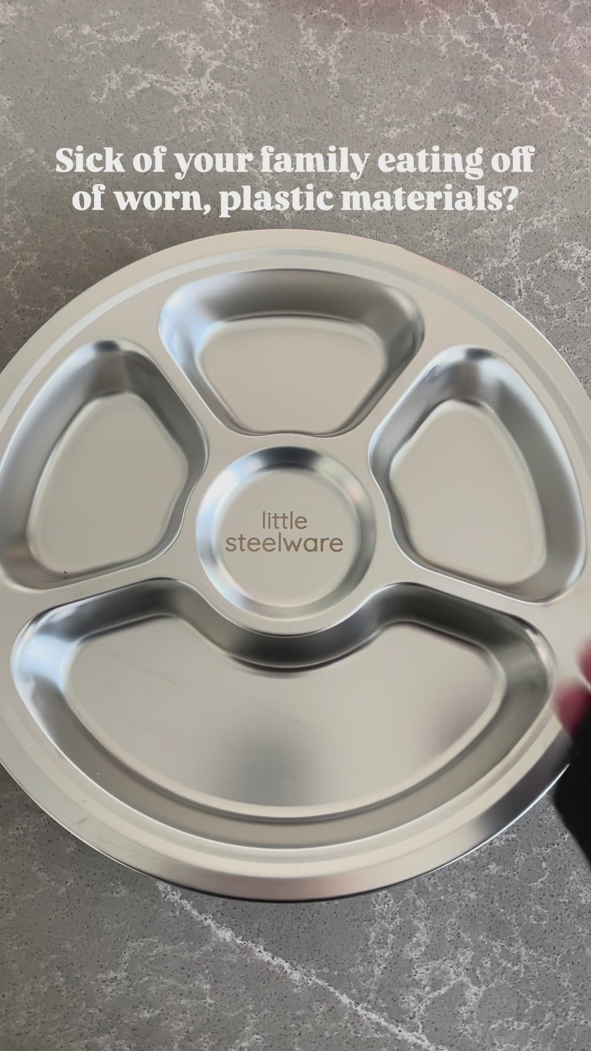 Growing Toddler Stainless Steel Feeding Deluxe Set