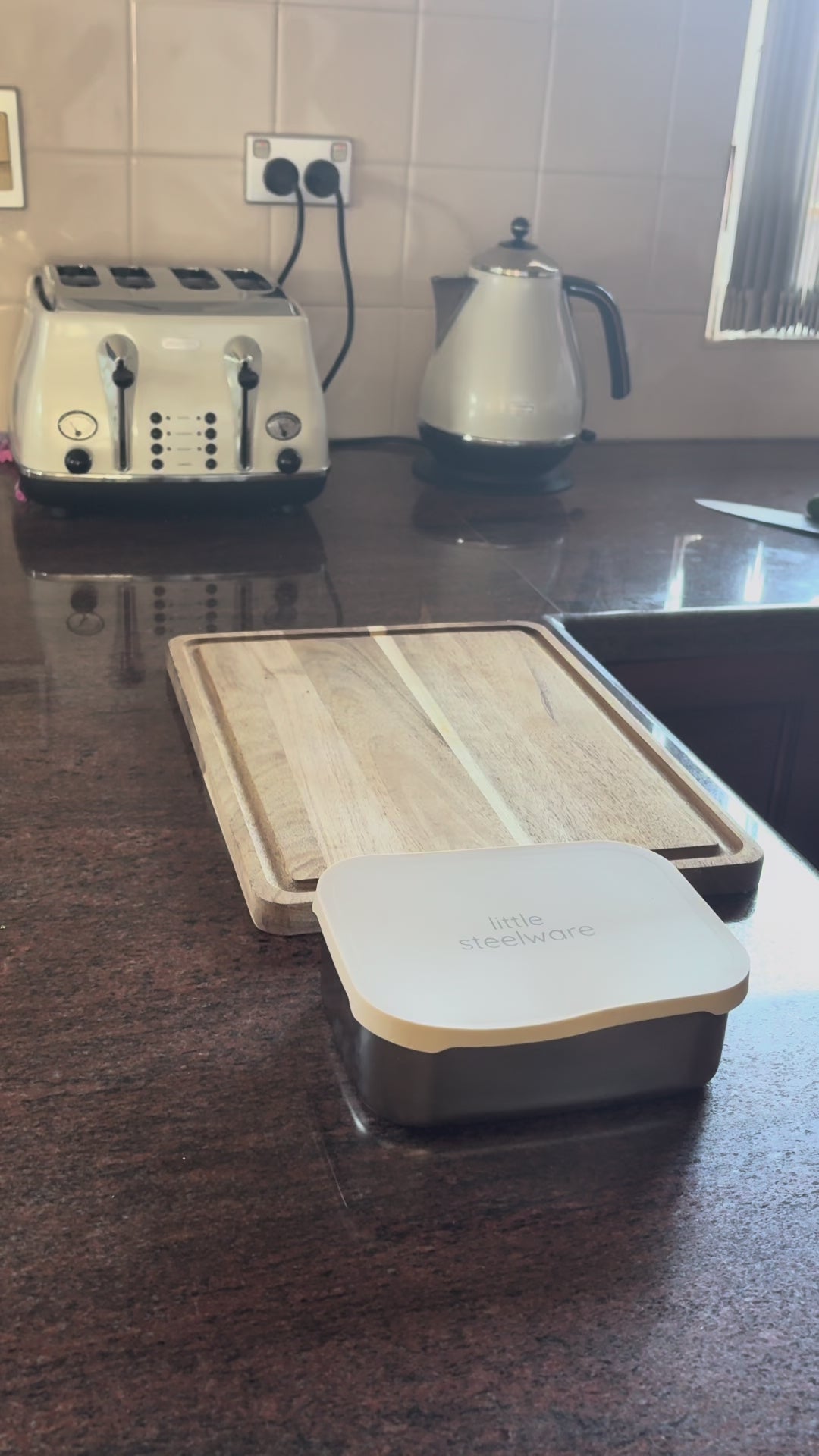 Little Stainless Steel Lunch Set