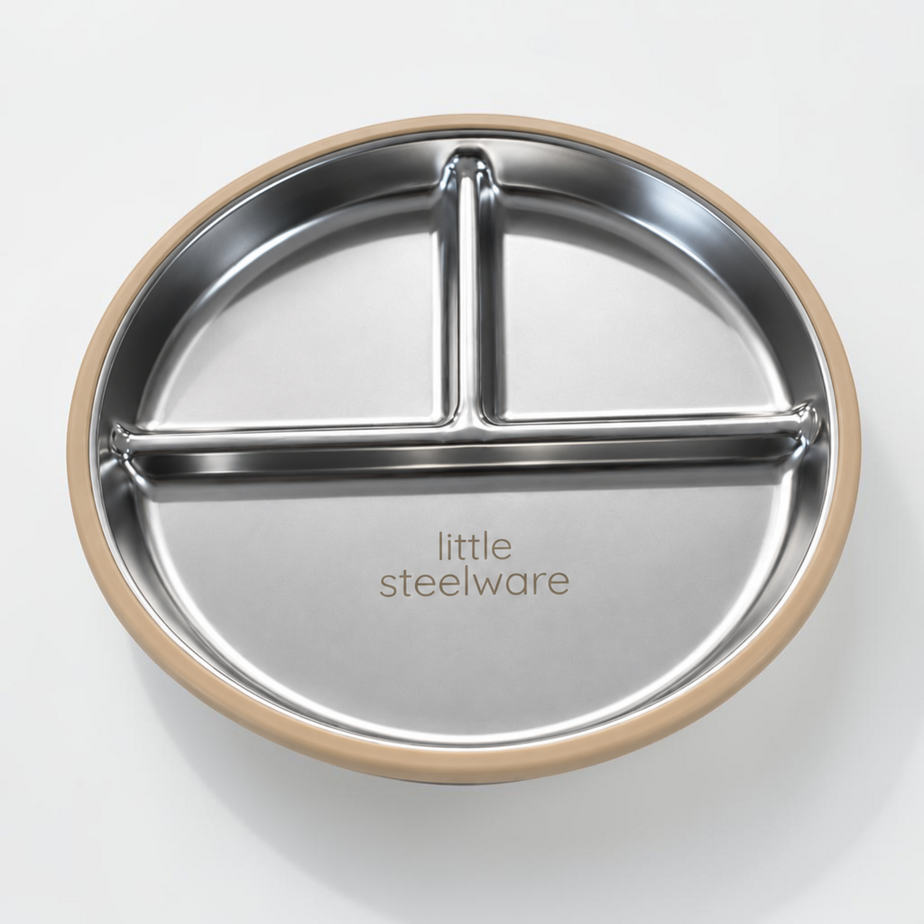 Stainless Steel Baby Divided Suction Plate