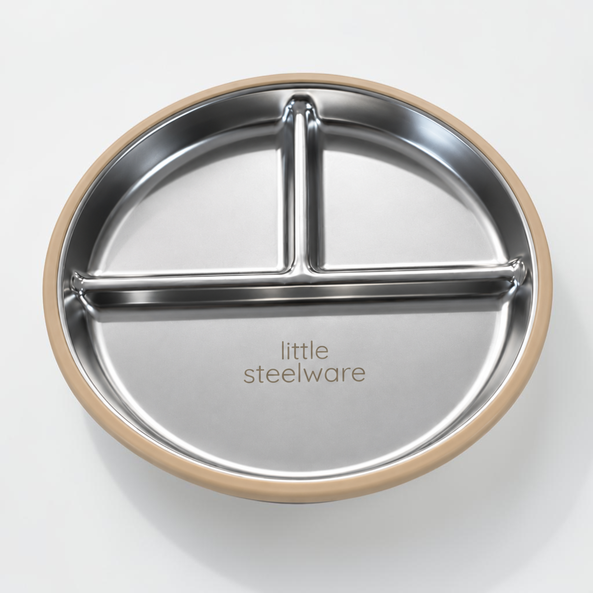 Stainless Steel Baby Divided Suction Plate
